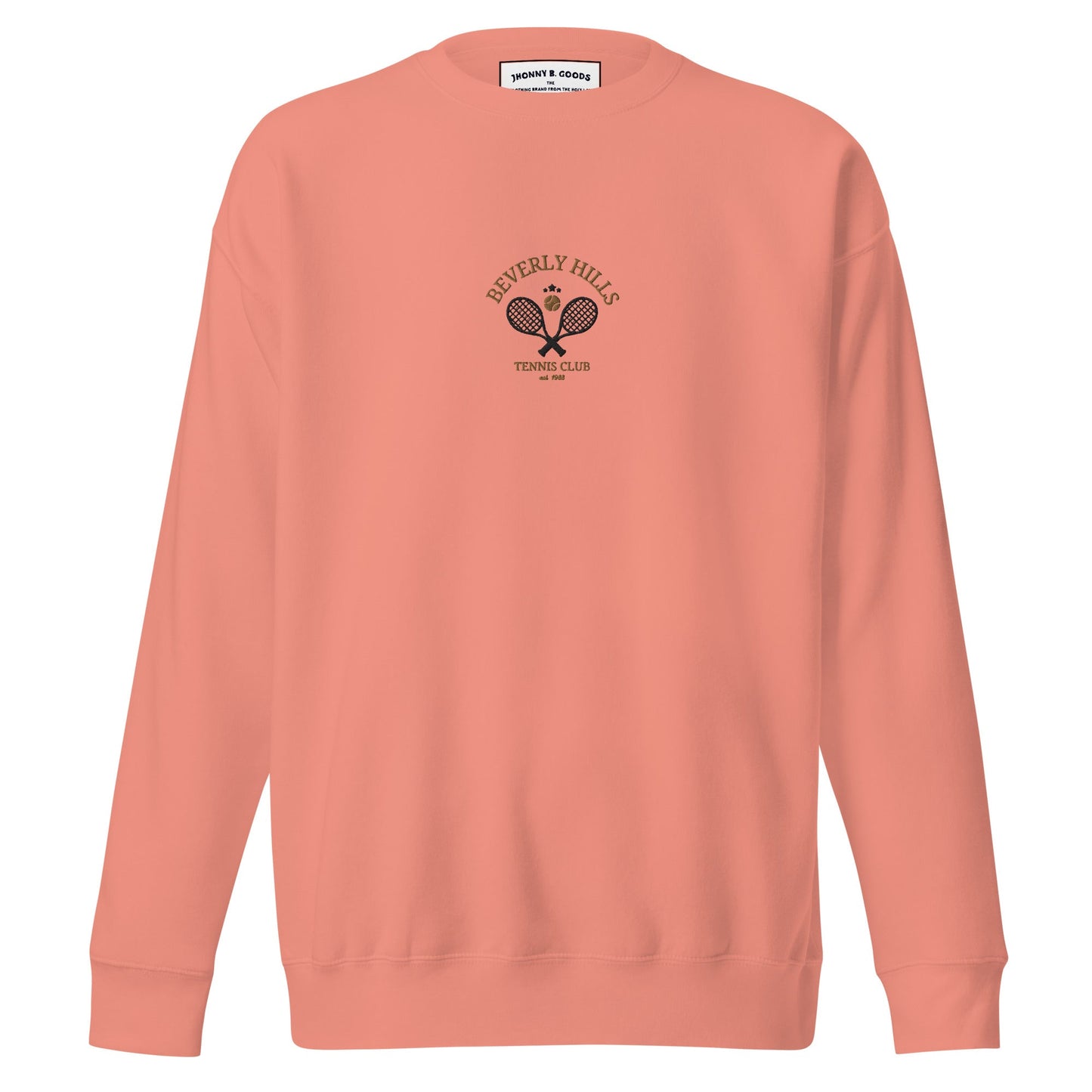 Beverly Hills Tennis Club Embroidered women's Premium Sweatshirt