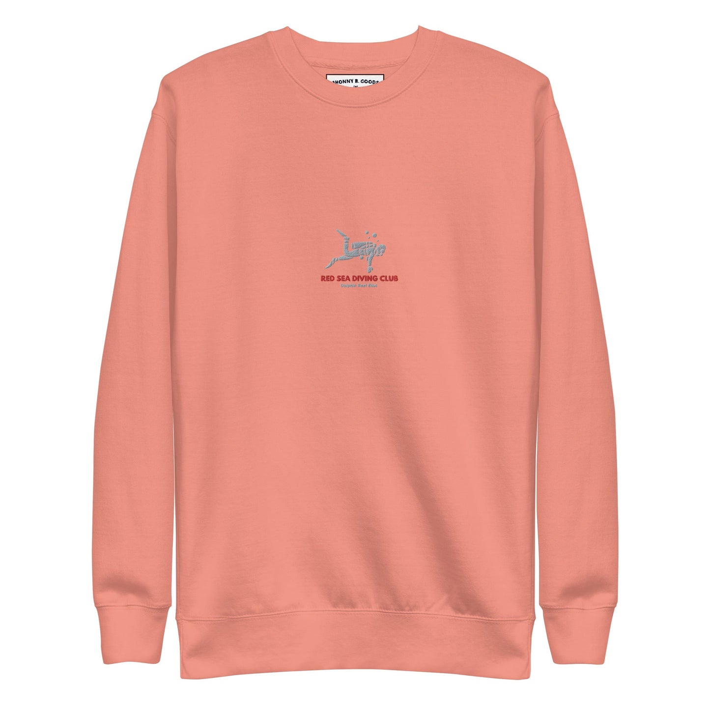 Red Sea Diving Club Embroidered women's Premium Sweatshirt