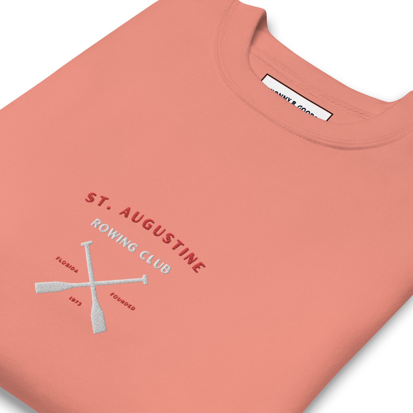 St. Augustine Rowing Club Embroidered men Premium Sweatshirt