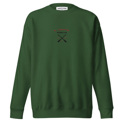 St. Augustine Rowing Club Embroidered light colors Unisex Premium Sweatshirt