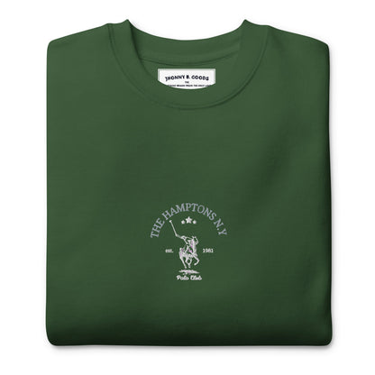 The Hamptons Polo Club Embroidered women's Premium Sweatshirt