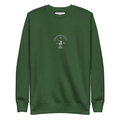 The Hamptons Polo Club Embroidered Unisex Premium Sweatshirt