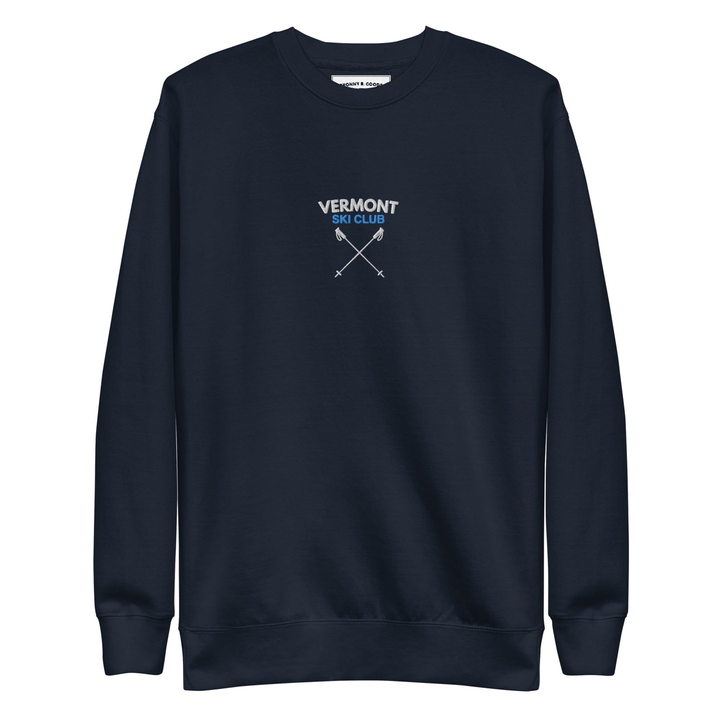 Vermont Ski Club Embroidered women's Premium Sweatshirt