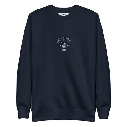 The Hamptons Polo Club Embroidered Unisex Premium Sweatshirt