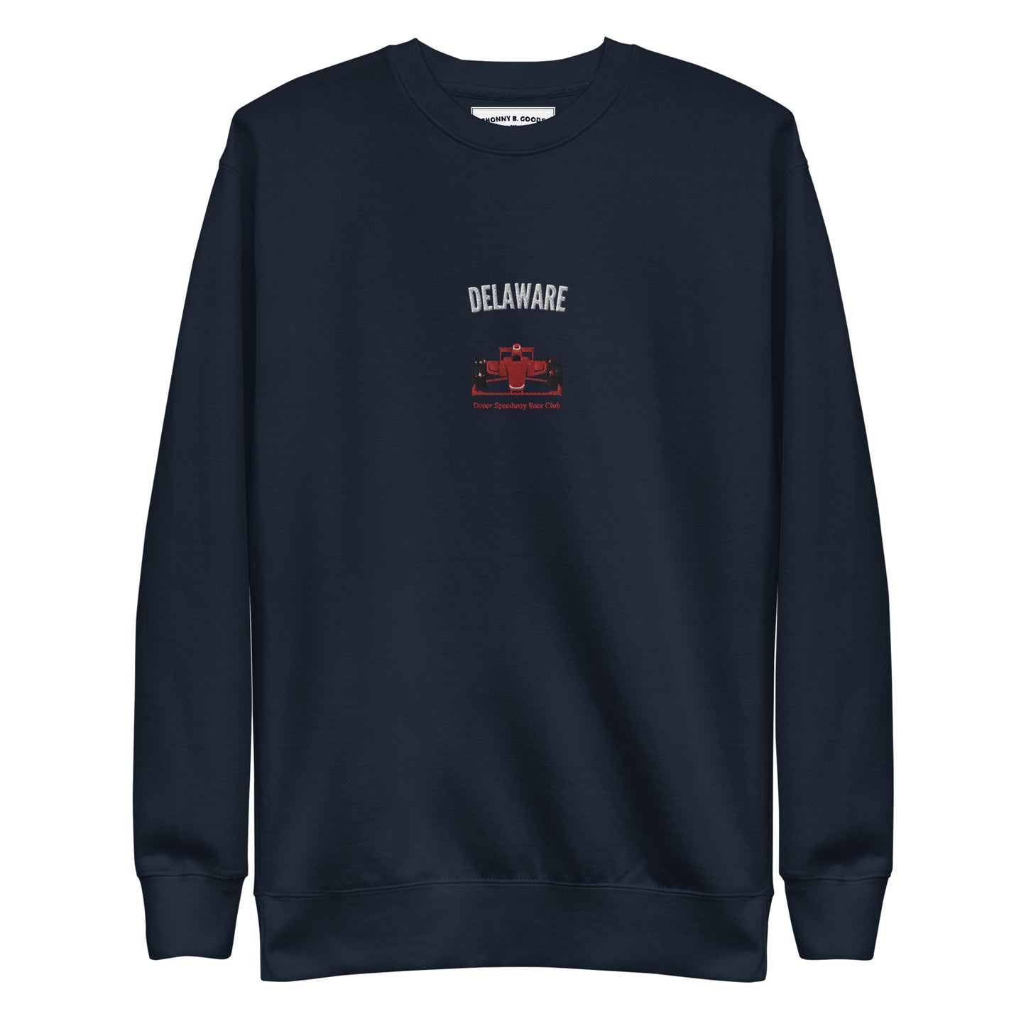 Delaware Racing Embroiderd Unisex Premium Sweatshirt