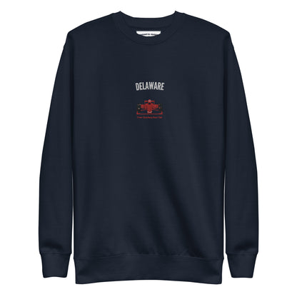 Delaware Racing Embroiderd Unisex Premium Sweatshirt