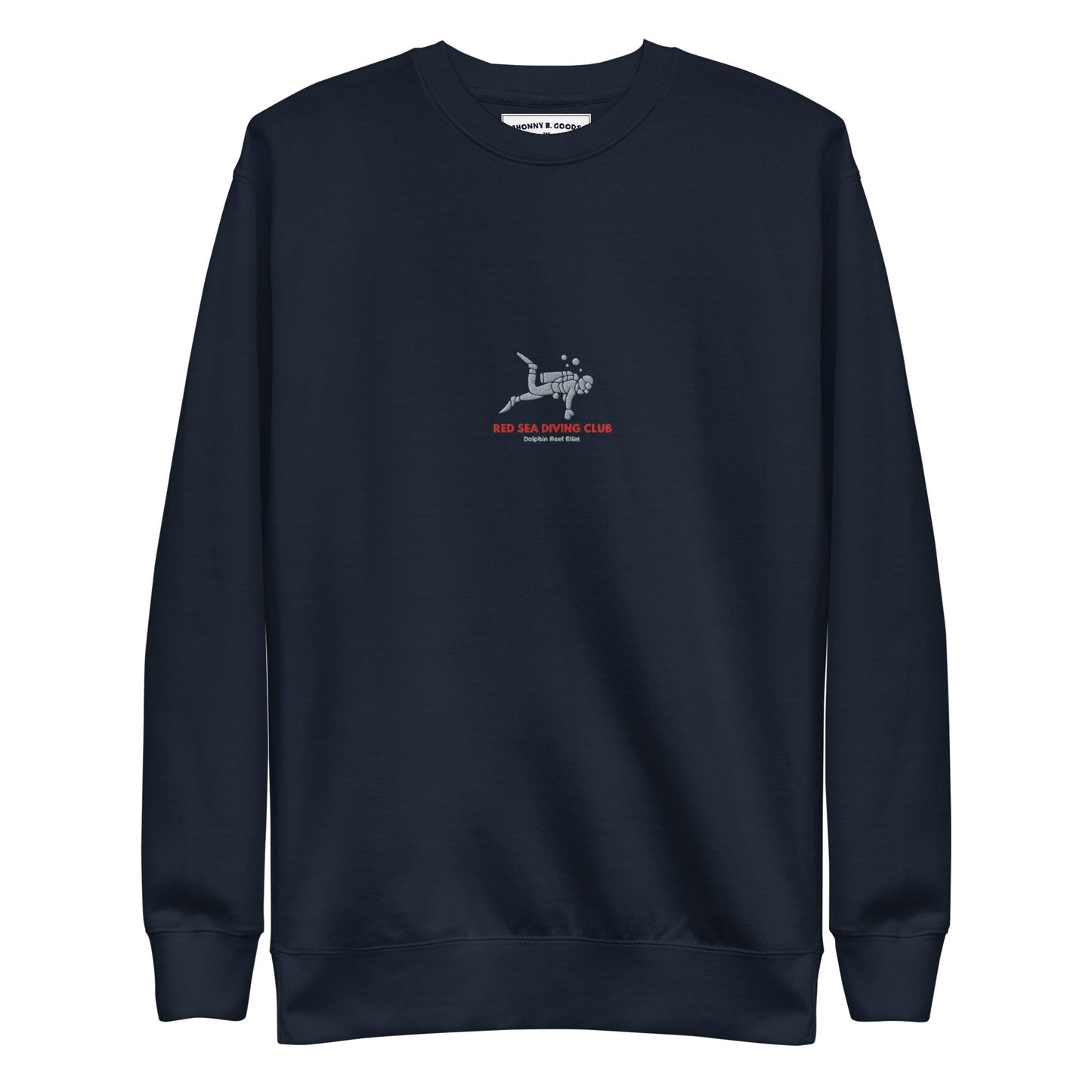 Red Sea Diving Club Embroidered women's Premium Sweatshirt