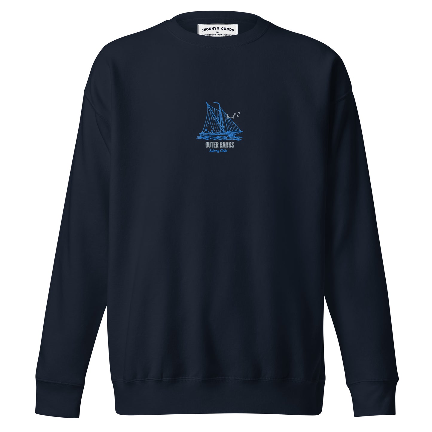 Outer Banks Sailing Club Embroidered men Premium Sweatshirt