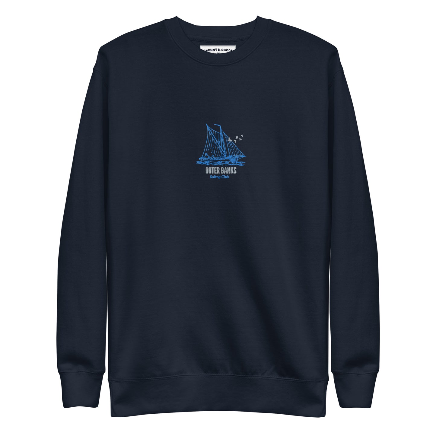 Outer Banks Sailing Club Embroidered men Premium Sweatshirt