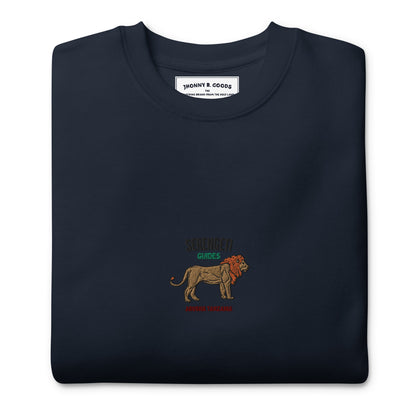 Serengeti Embroidered men Premium Sweatshirt