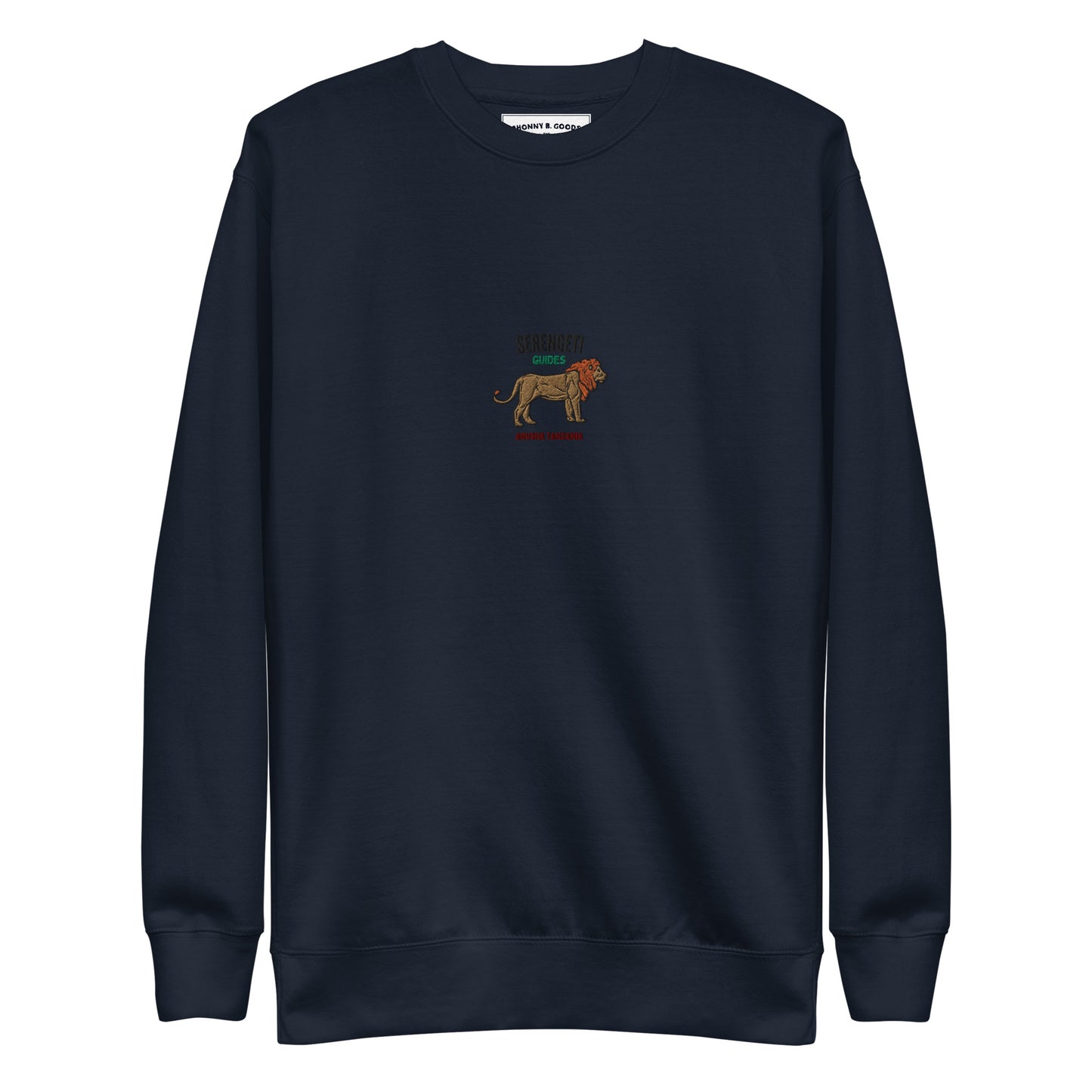 Serengeti Embroidered men Premium Sweatshirt