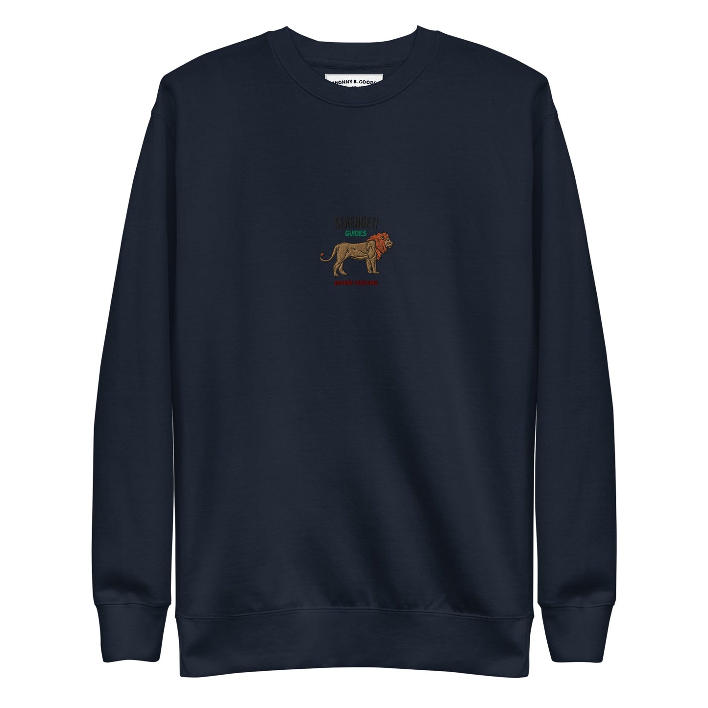 Serengeti Embroidered women's Premium Sweatshirt