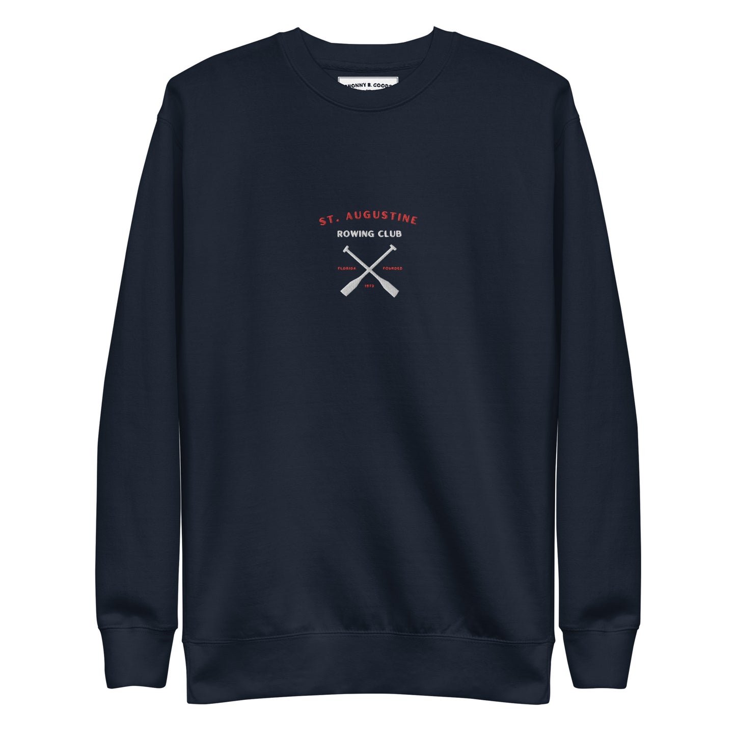 St. Augustine Rowing Club Embroidered men Premium Sweatshirt