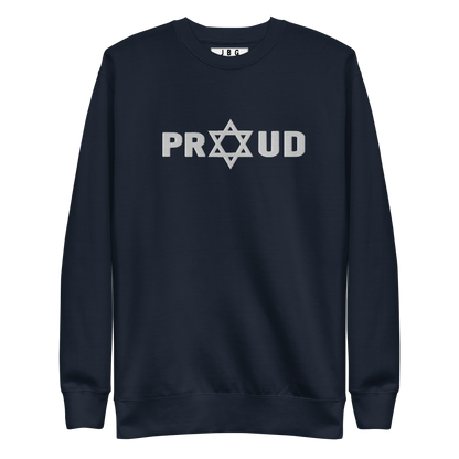 Proud Jew men's Premium Sweatshirt