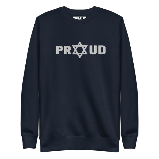 Proud Jew men's Premium Sweatshirt