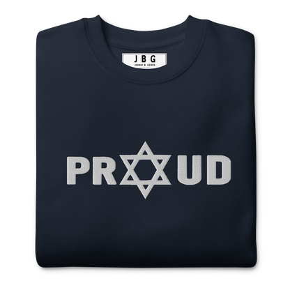 Proud Jew men's Premium Sweatshirt