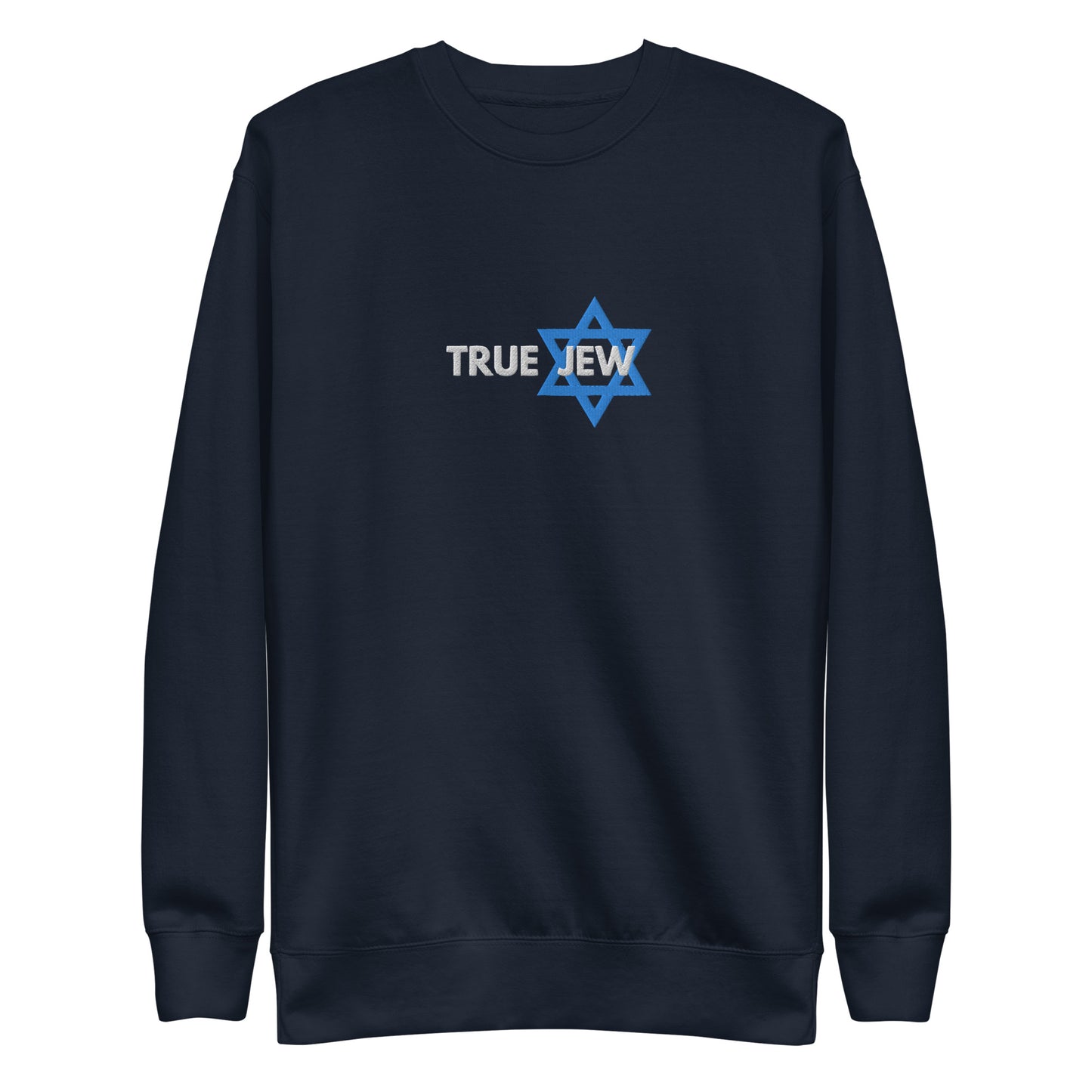 True Jew womens embroidered Premium Sweatshirt