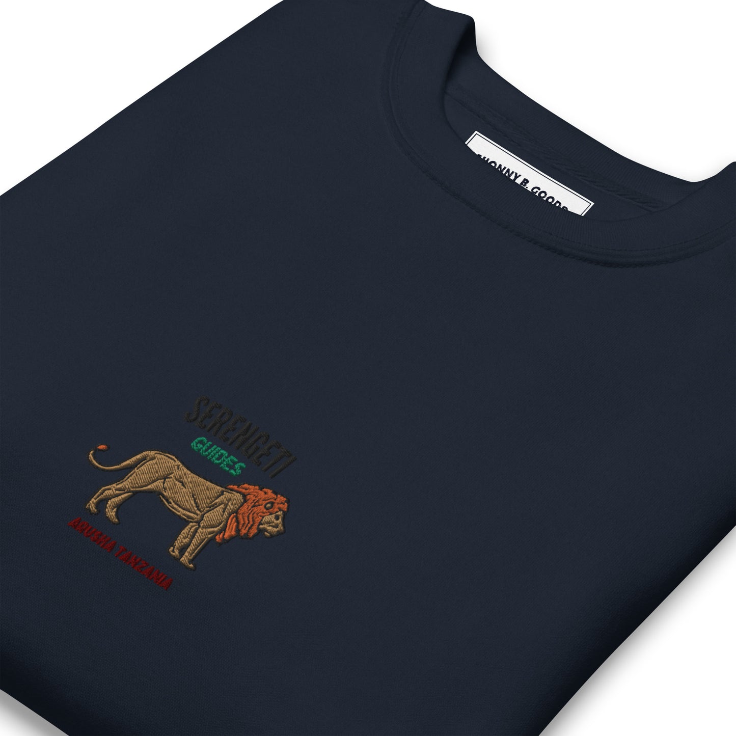 Serengeti Embroidered men Premium Sweatshirt