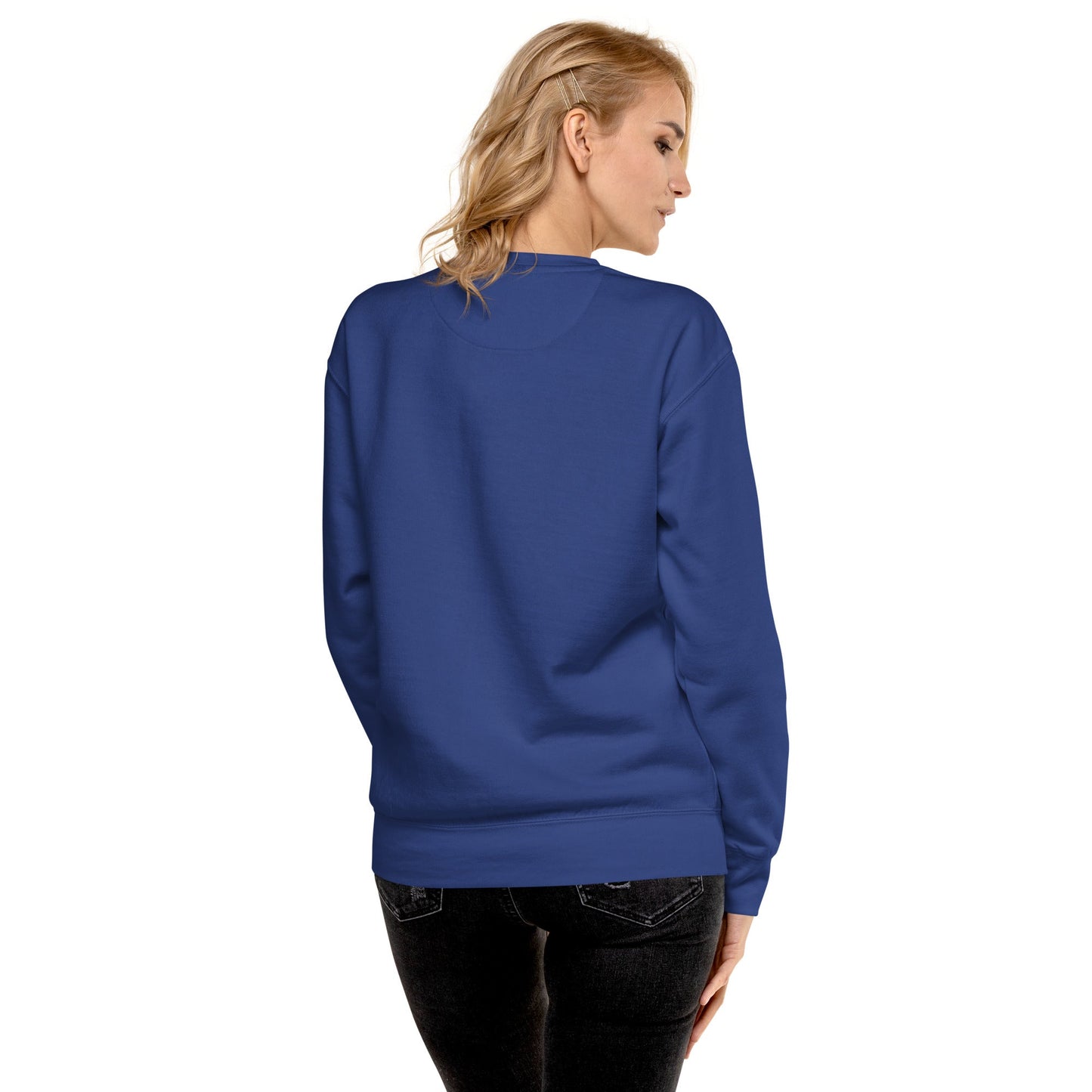 Boca Raton Cocktails & tennis Club Embroiderd women's Premium Sweatshirt