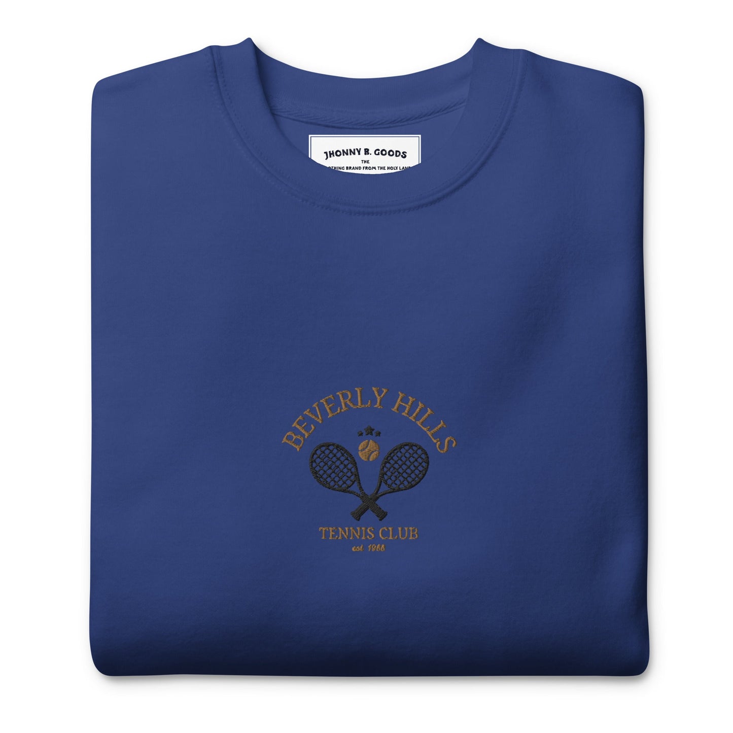 Beverly Hills Tennis Club Embroidered women's Premium Sweatshirt