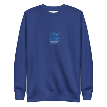 Outer Banks Sailing Club Embroidered women's Premium Sweatshirt