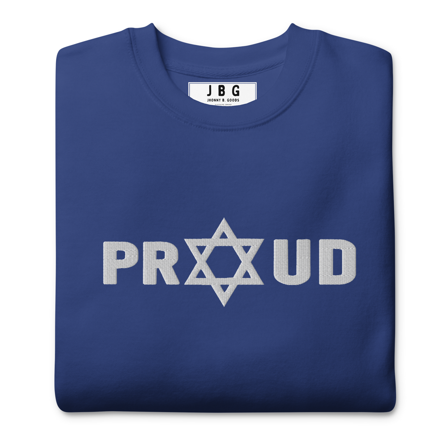 Proud Jew men's Premium Sweatshirt