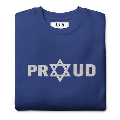 Proud Jew men's Premium Sweatshirt