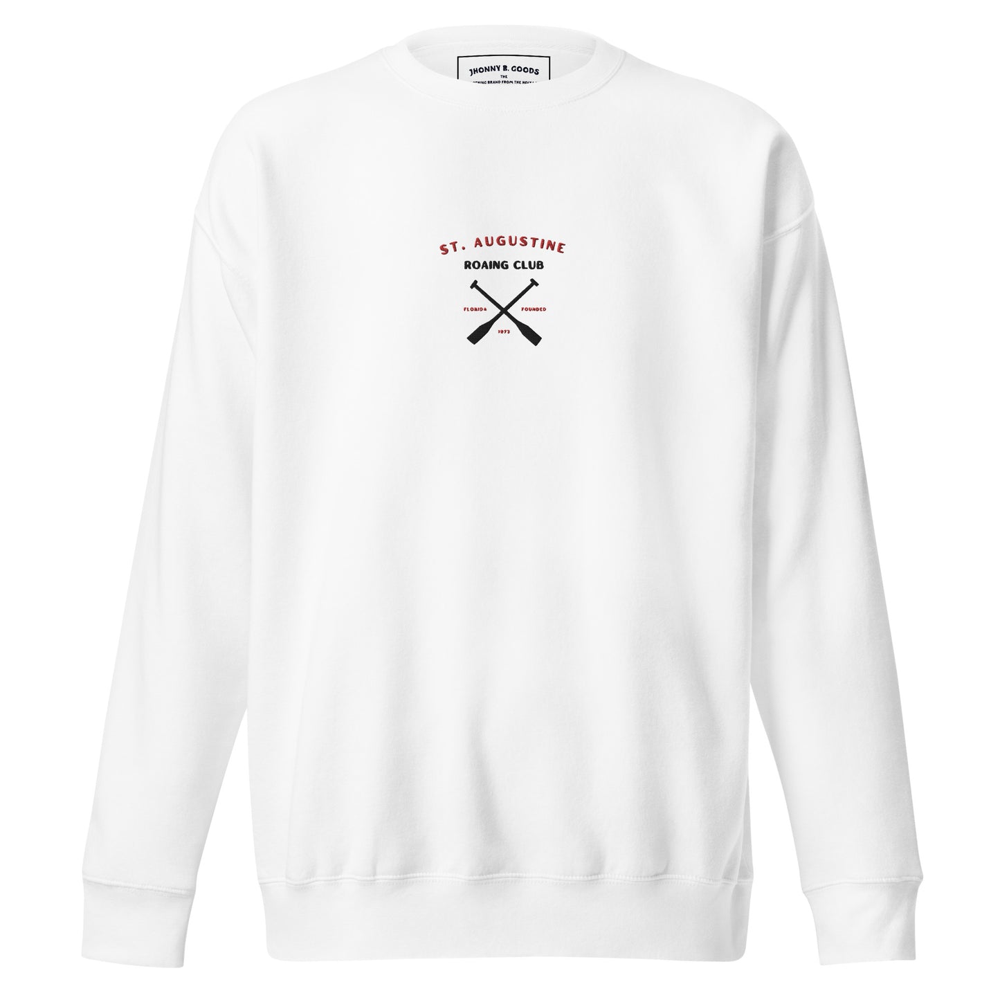 St. Augustine Rowing Club Embroidered light colors Unisex Premium Sweatshirt