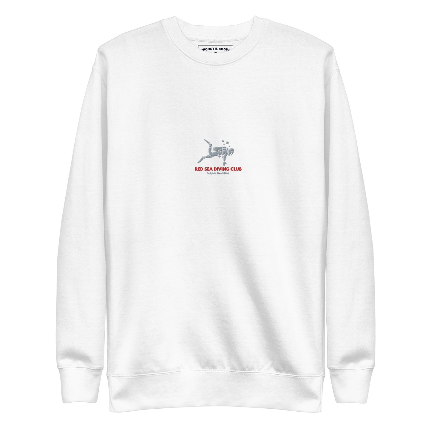 Red Sea Diving Club Embroidered men Premium Sweatshirt