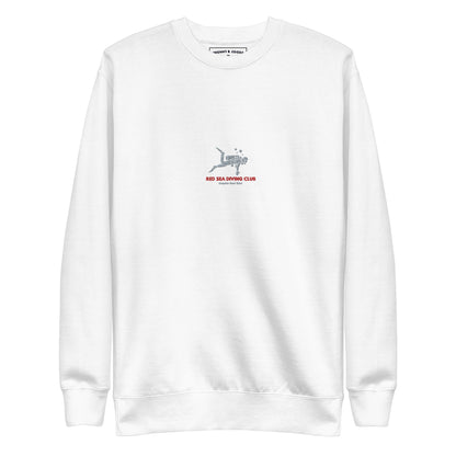 Red Sea Diving Club Embroidered women's Premium Sweatshirt