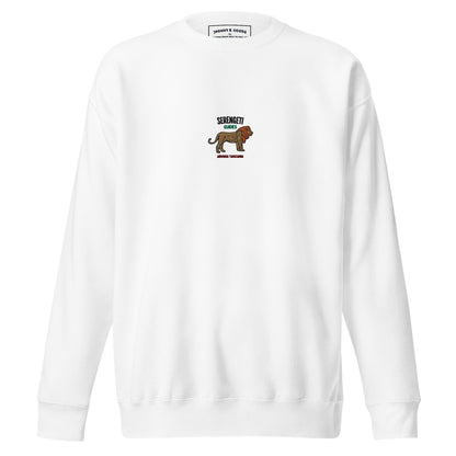 Serengeti Embroidered women's Premium Sweatshirt