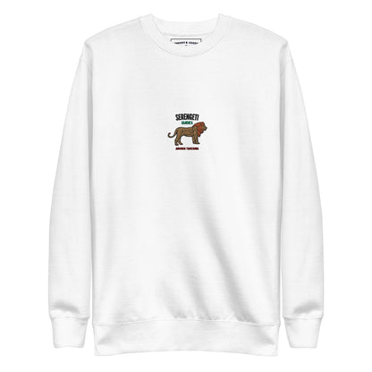 Serengeti Embroidered women's Premium Sweatshirt