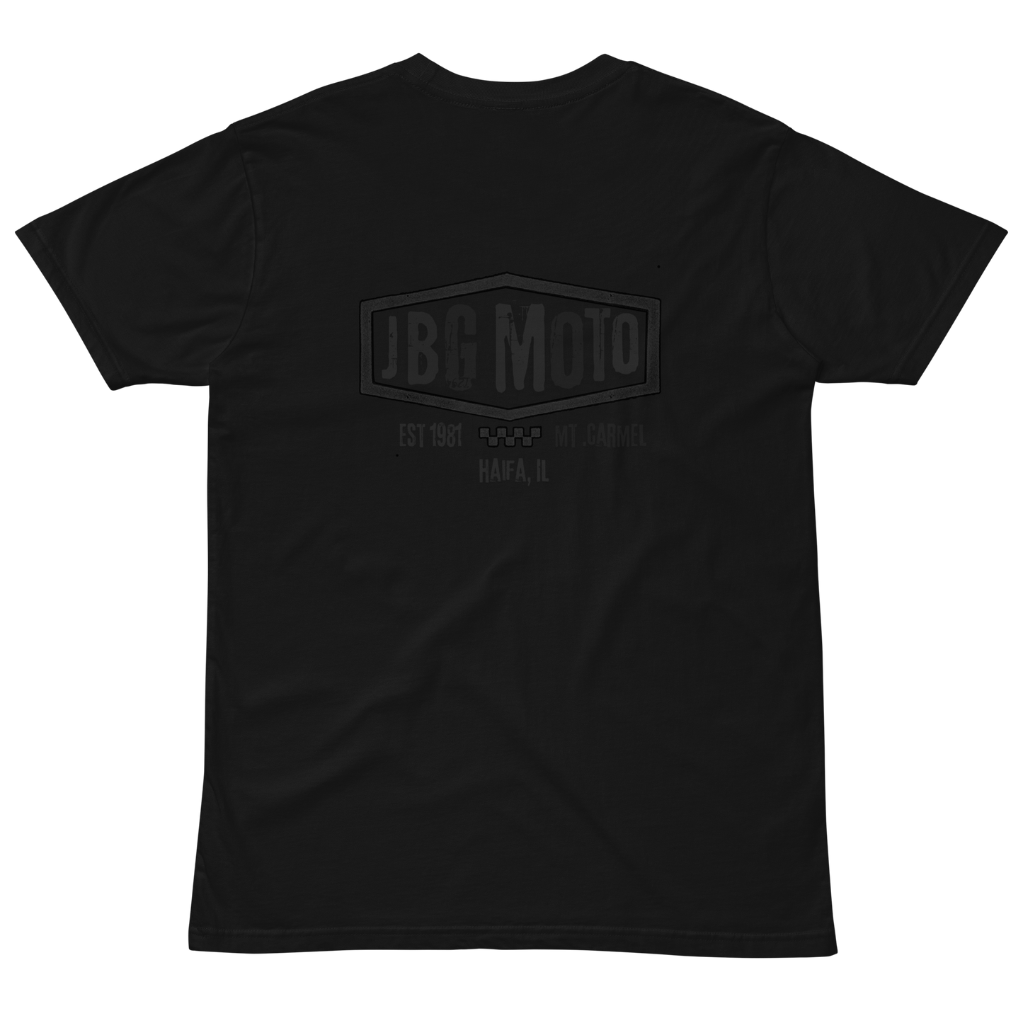 JBG Moto Back men's premium t-shirt