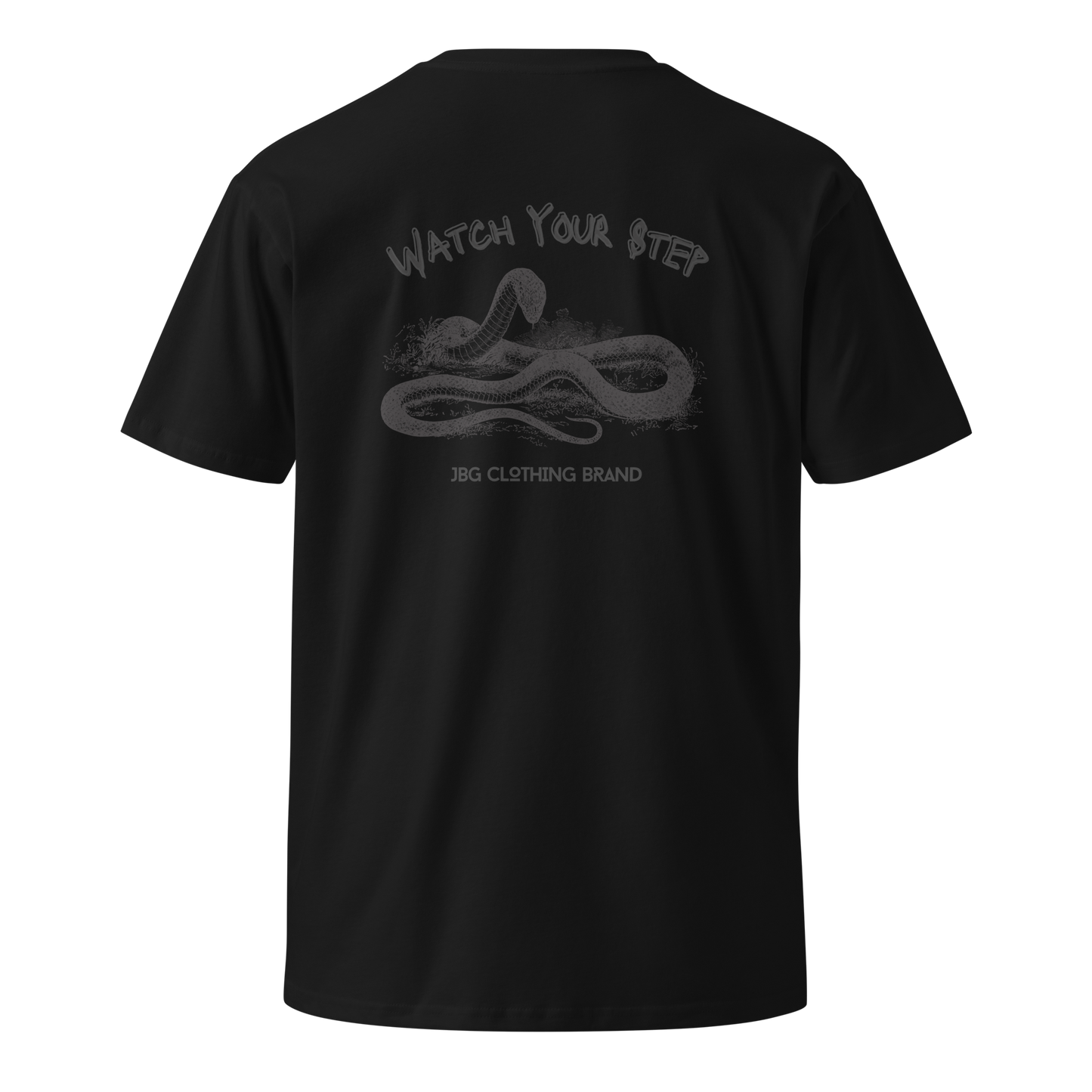 Men's Watch Your Step premium t-shirt