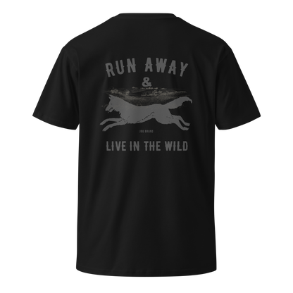 Women's Run Away Into the Wild  premium t-shirt