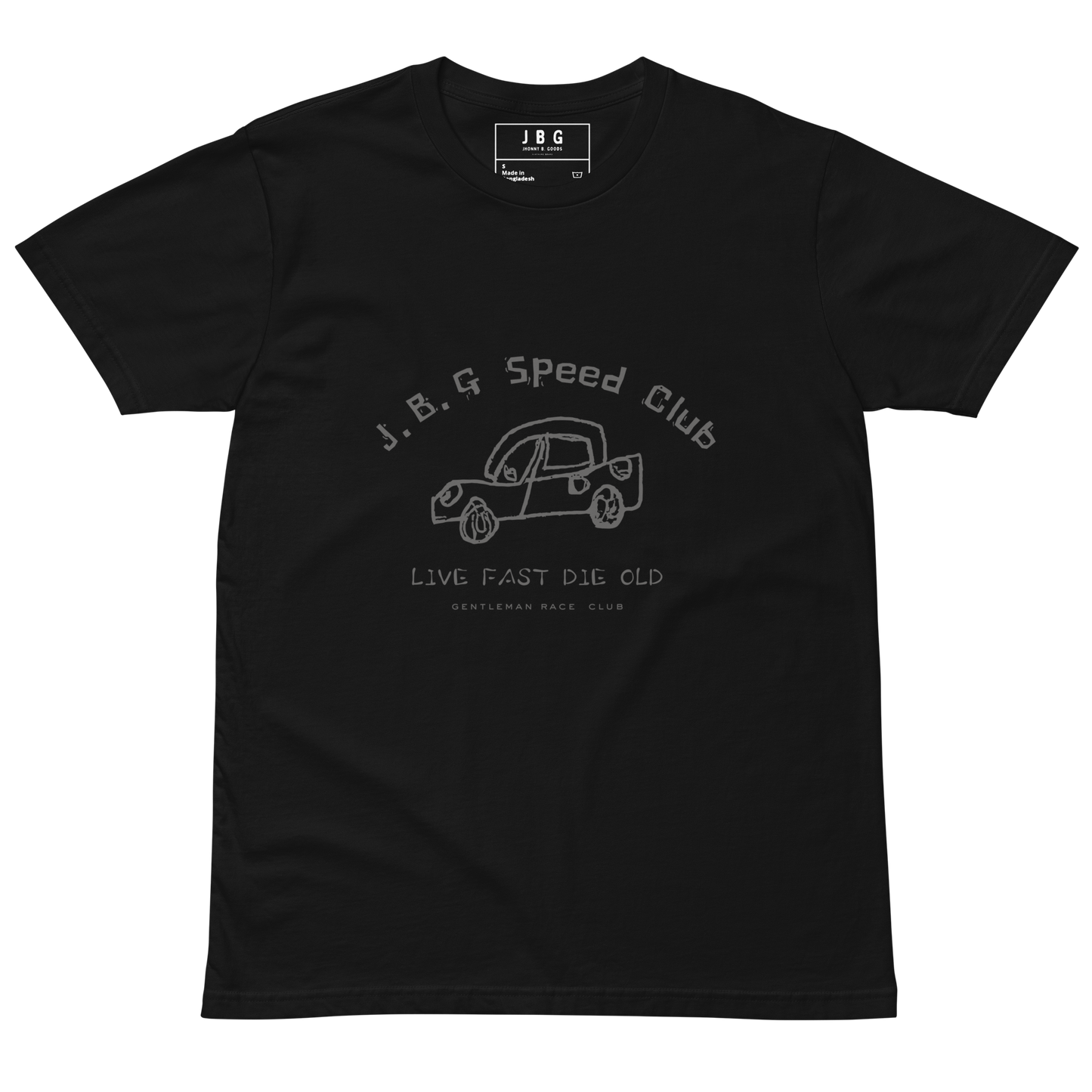 JBG Speed Club men's premium t-shirt