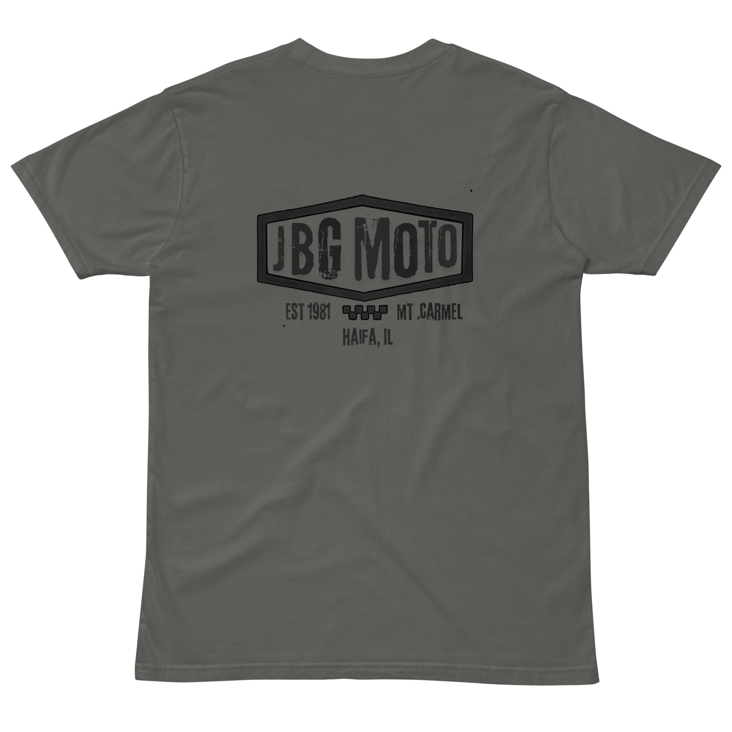 JBG Moto Back men's premium t-shirt