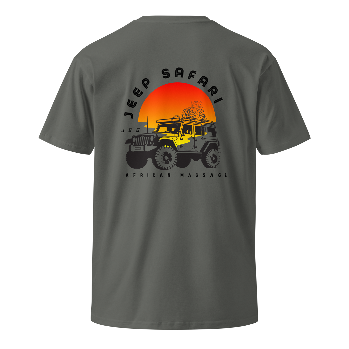 Men's African Massage  premium t-shirt