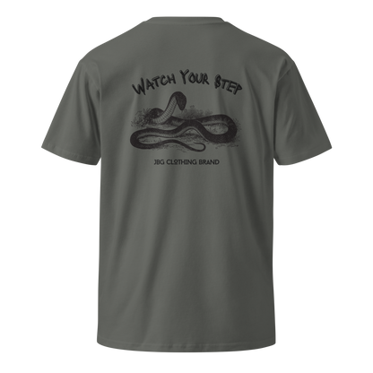 Men's Watch Your Step premium t-shirt