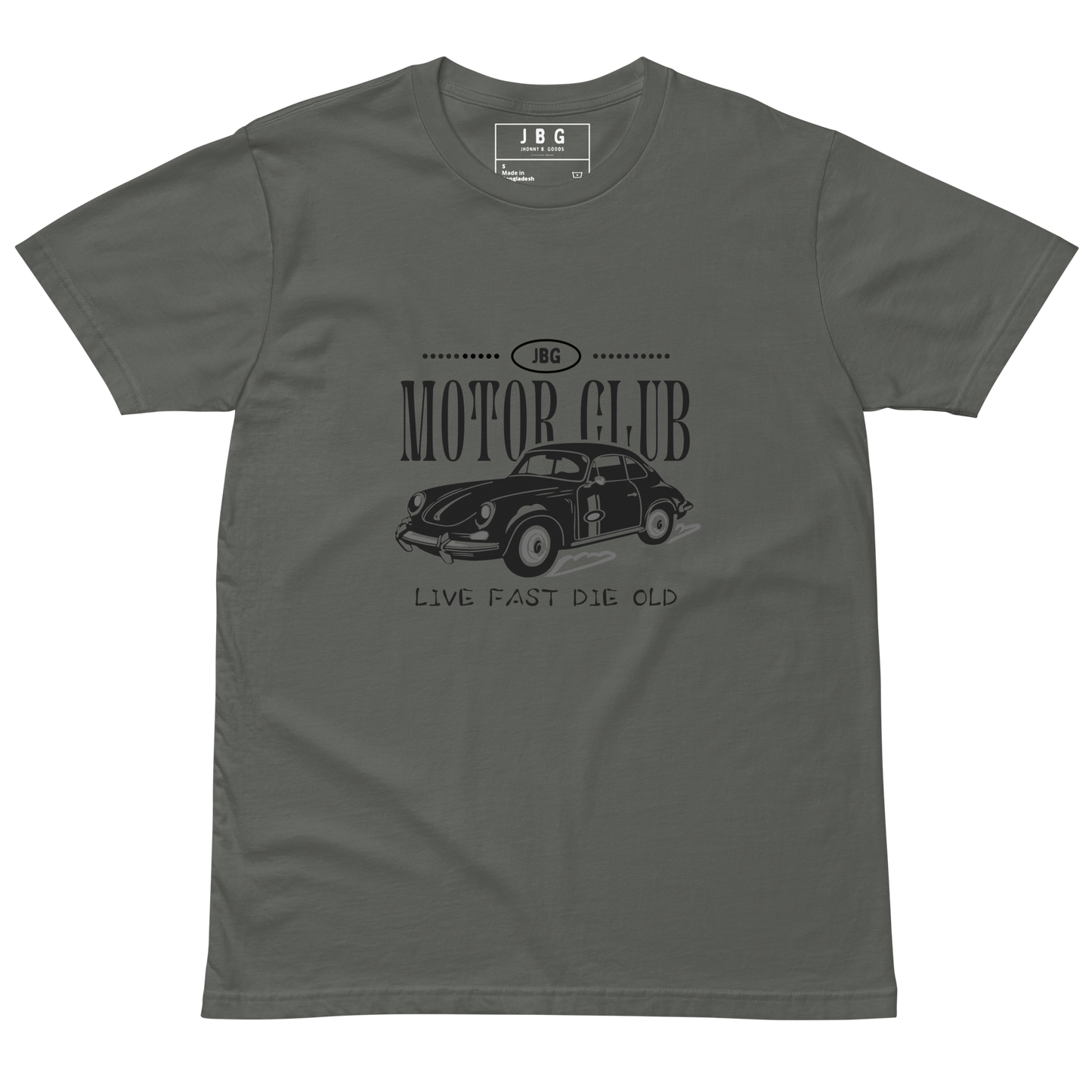 JBG motor club men's premium t-shirt