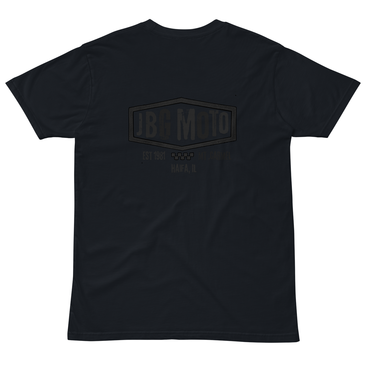 JBG Moto Back men's premium t-shirt