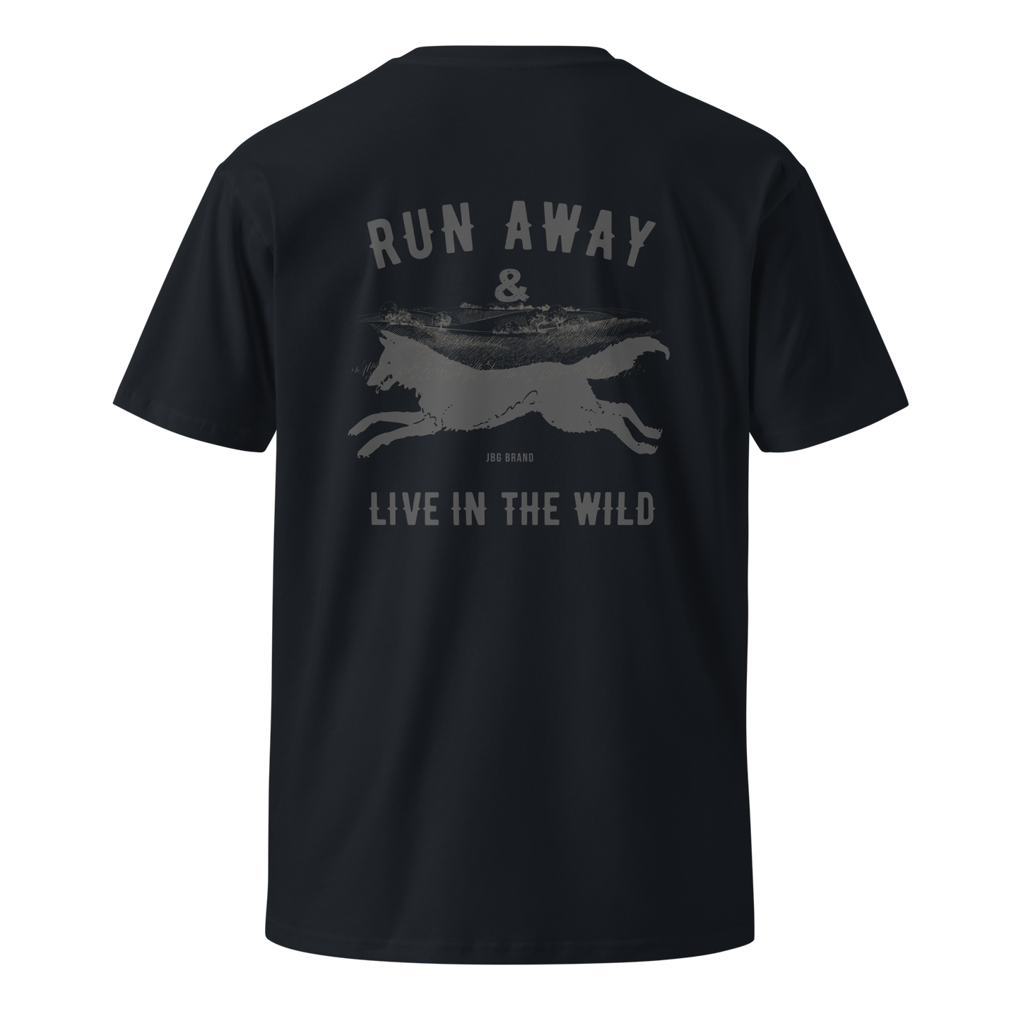 Women's Run Away Into the Wild  premium t-shirt