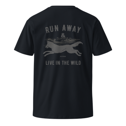 Women's Run Away Into the Wild  premium t-shirt