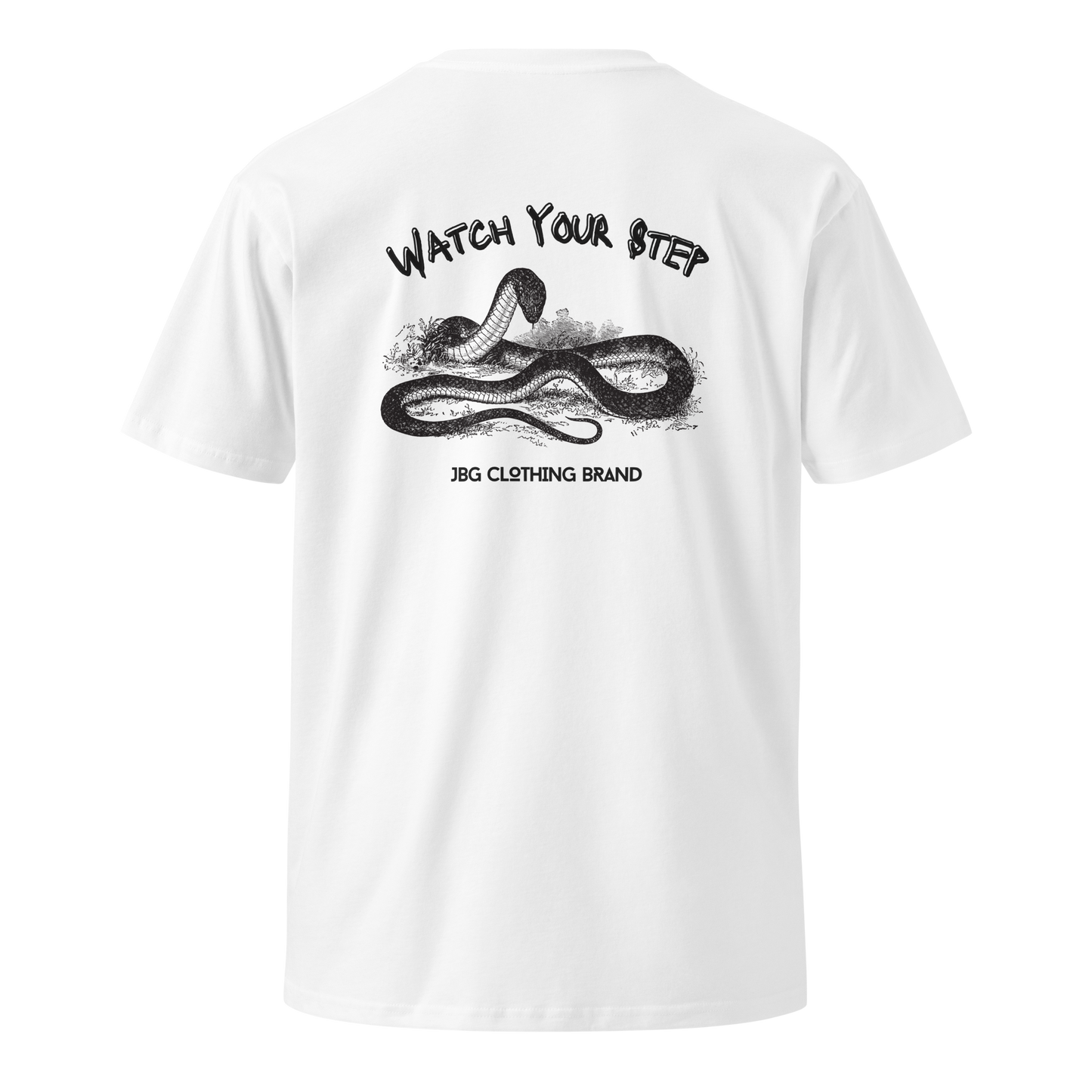 Men's Watch Your Step premium t-shirt