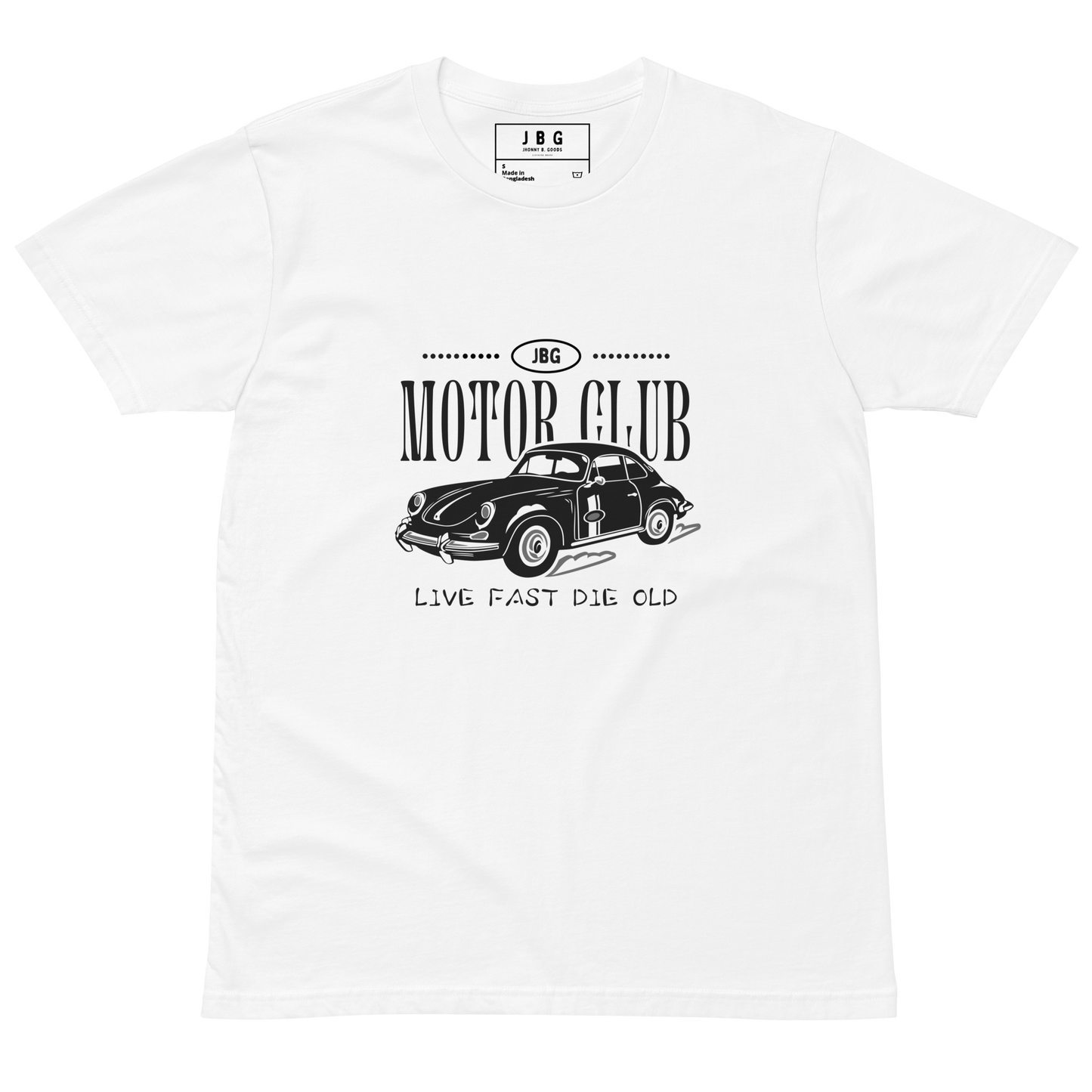 JBG motor club men's premium t-shirt