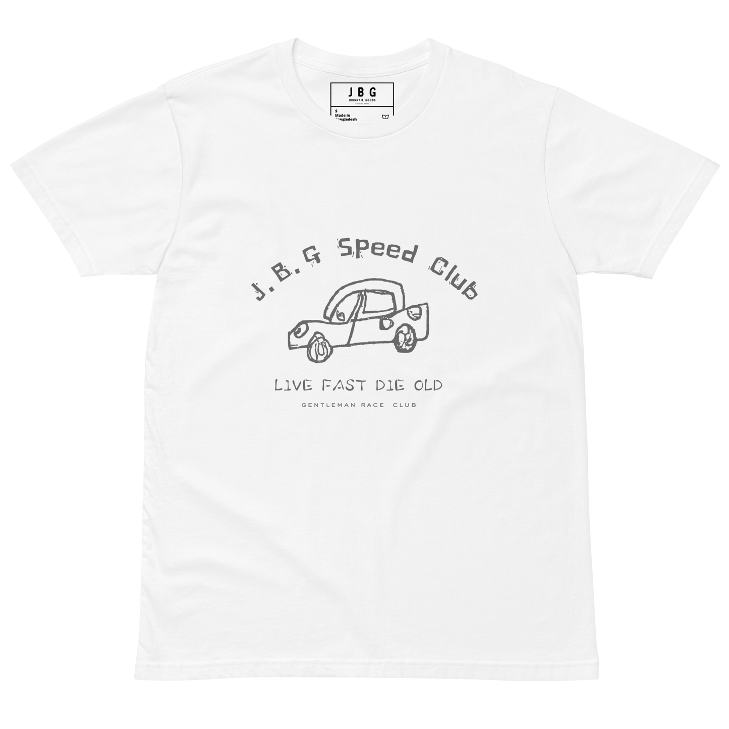 JBG Speed Club men's premium t-shirt