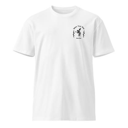 Men's Watch Your Step premium t-shirt