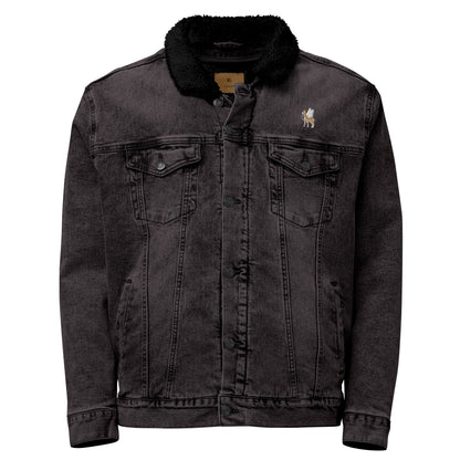 Men's  king denim sherpa jacket