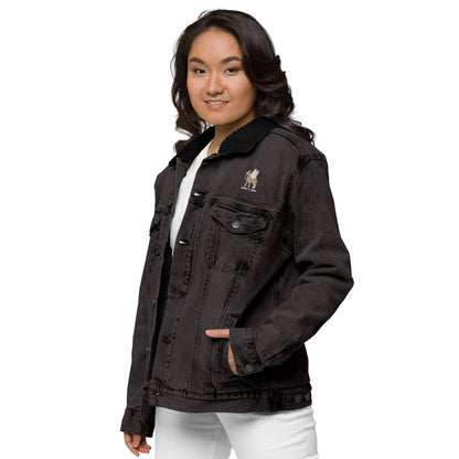 Desert Sky Women's denim sherpa jacket