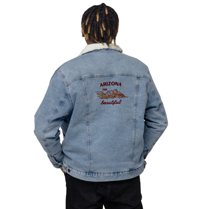 Men's Arizona denim sherpa jacket